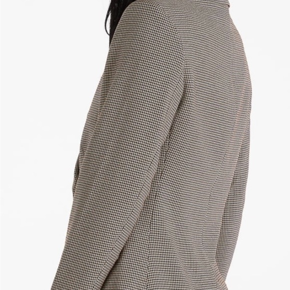 Women's Brown Patterned Blazer - Picture 5 of 5